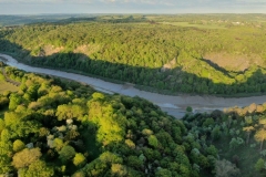 Aerial view of Leigh Woods
