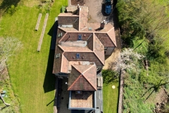 Aerial view of roof Failand