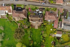 Aerial view of roof